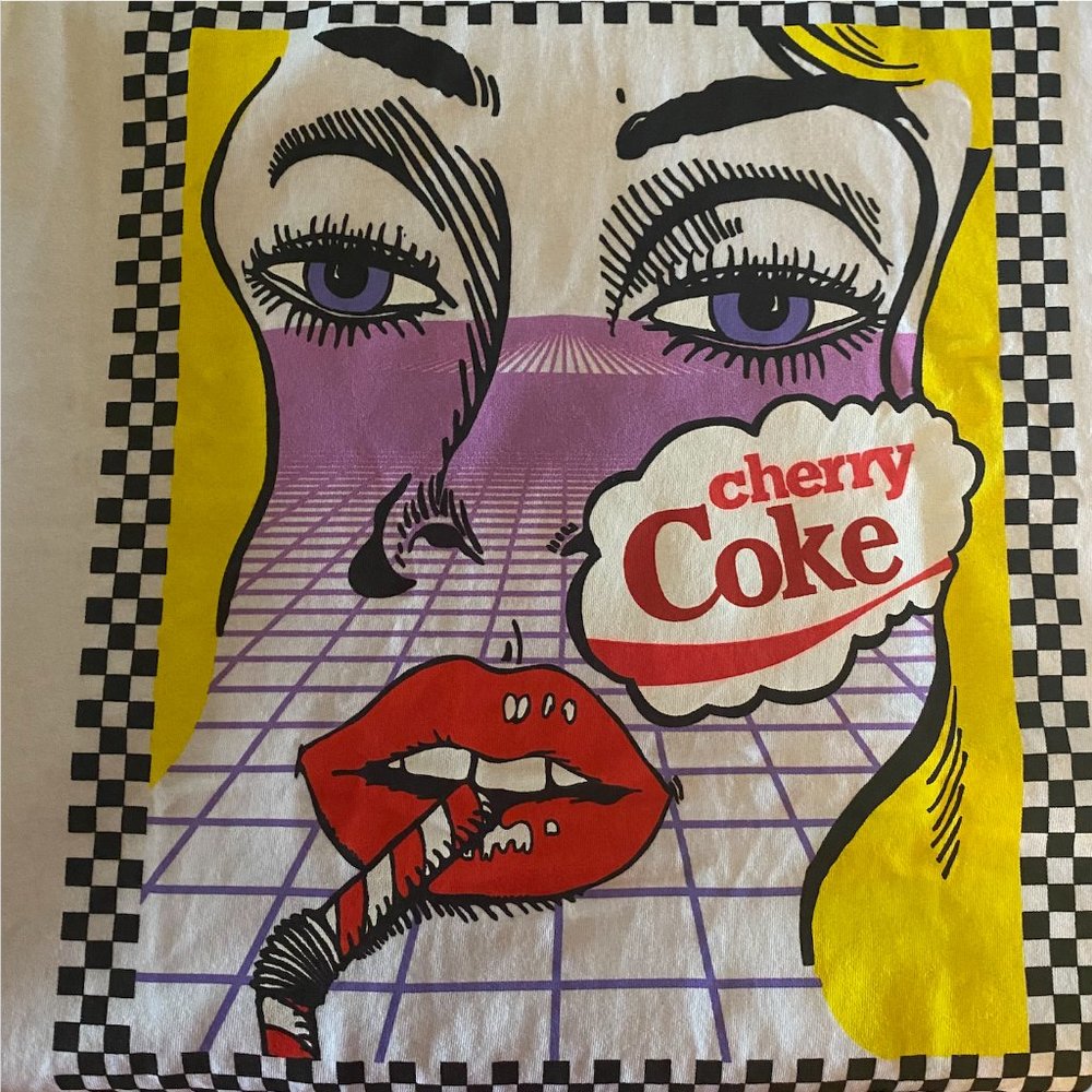 NEW Unisex Retro Cherry Coke T-Shirt